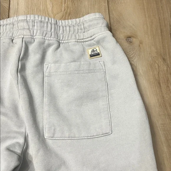 SURFSIDE SUPPLY garment dye fleece jogger pants high rise gray size small NEW